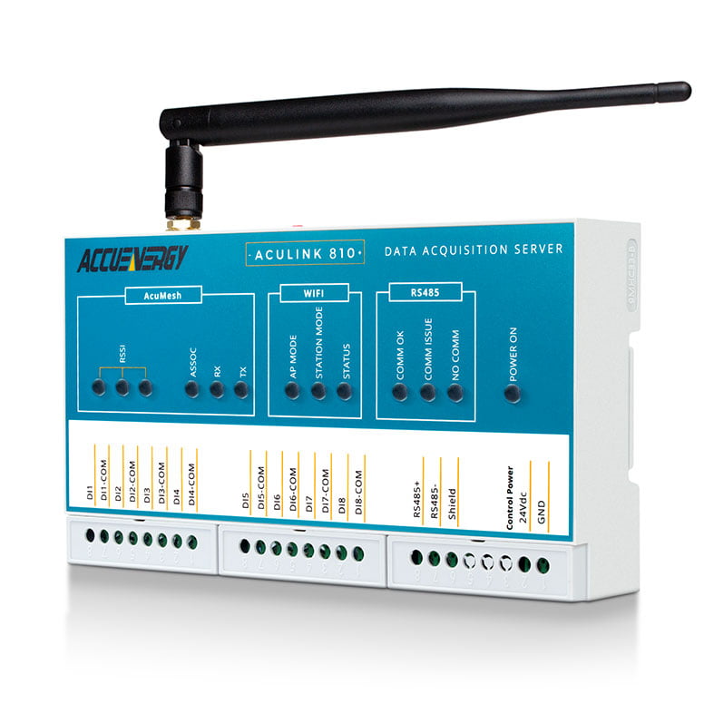 AcuLink 810 - three-quarter view.