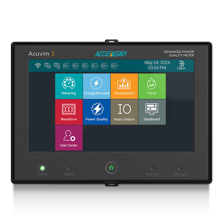 Acuvim 3 - front view - Homepage
