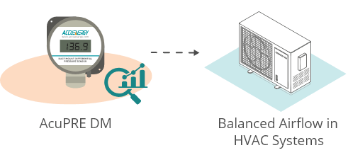 AcuPRE DM - Monitoring Duct Static Pressure
